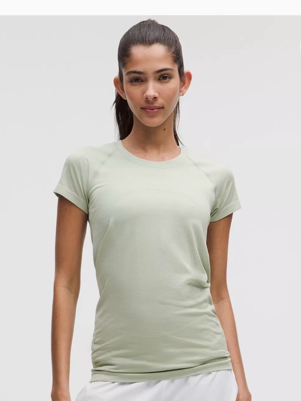 Lululemon Light Green swiftly t shirt 6